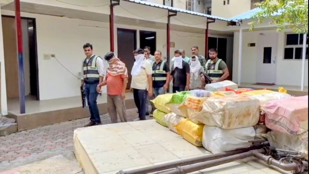 delhi police drug bust