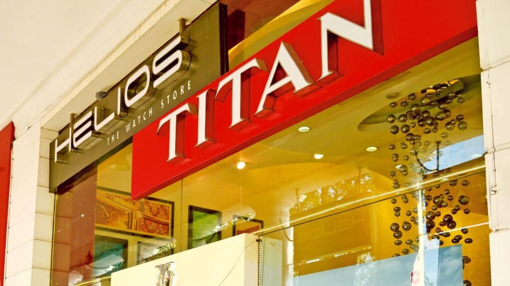 Titan share price