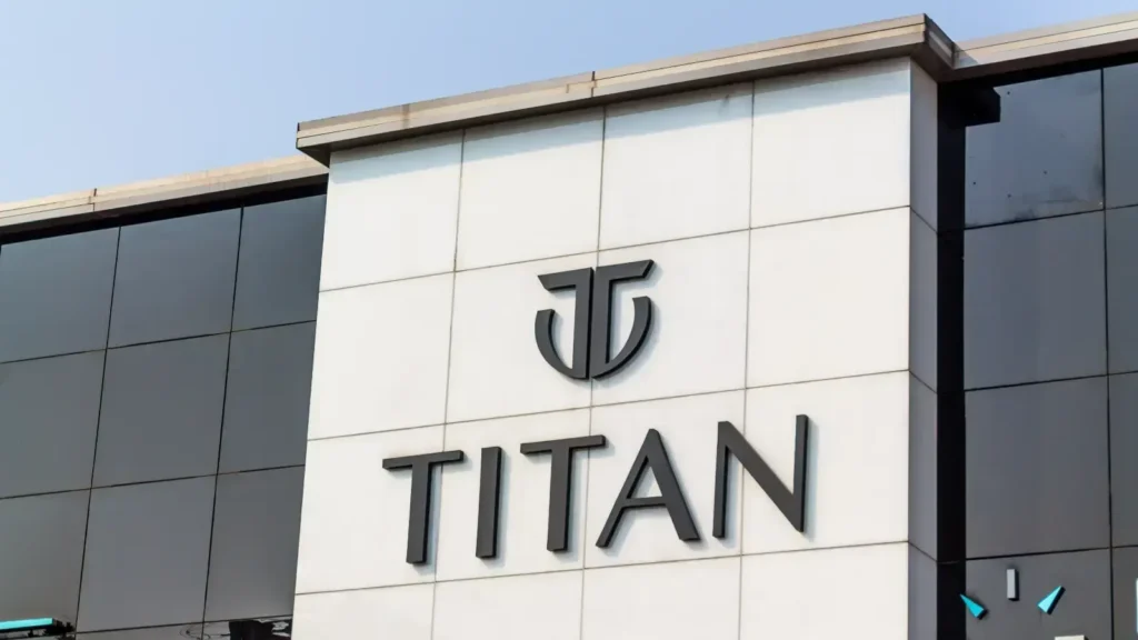 Titan share price