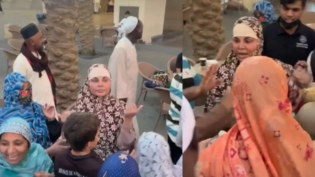 Rakhi Sawant Mobbed In Mecca Viral Video Sparks Concern Walia News rakhi-sawant-mobbed-in-mecca-viral-video-sparks-concern-walia-news