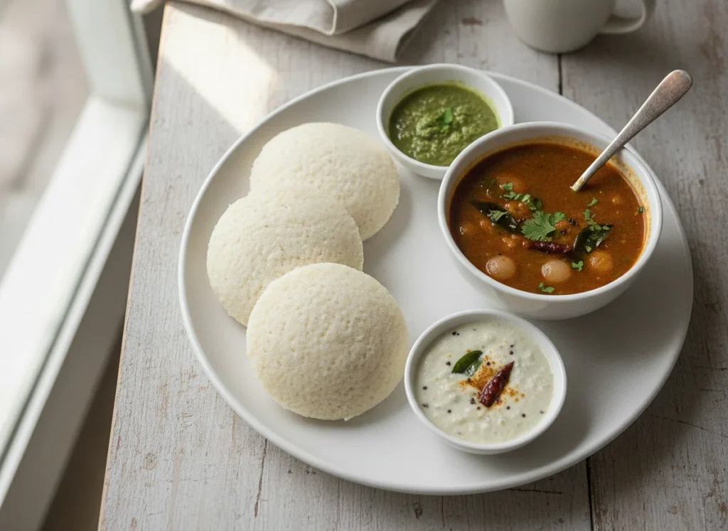 Idli and Sambar